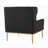 Modern Velvet Tamela with Curved Armrests and High-Density Foam for Comfortable Seating in Living Rooms, Bedrooms, or Reading Corners-440835731