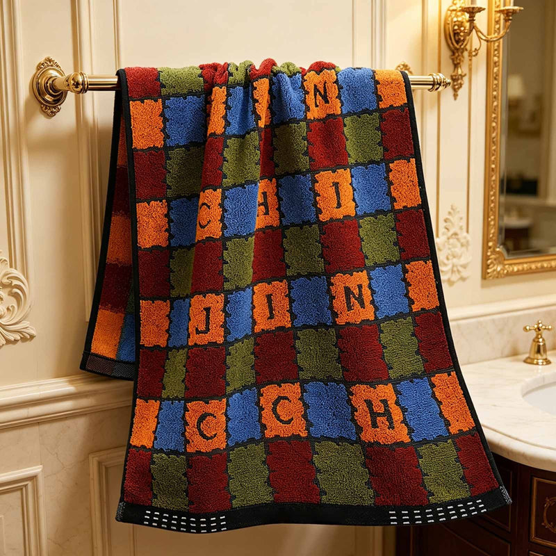 Soft Absorbent Quick Dry Face Towel, Lint Free Hand Towel And Facial Washcloth For Daily Home Use, 13.4x29.9in Brown, Brown