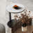 Modern Multi-function Round Coffee Table Set