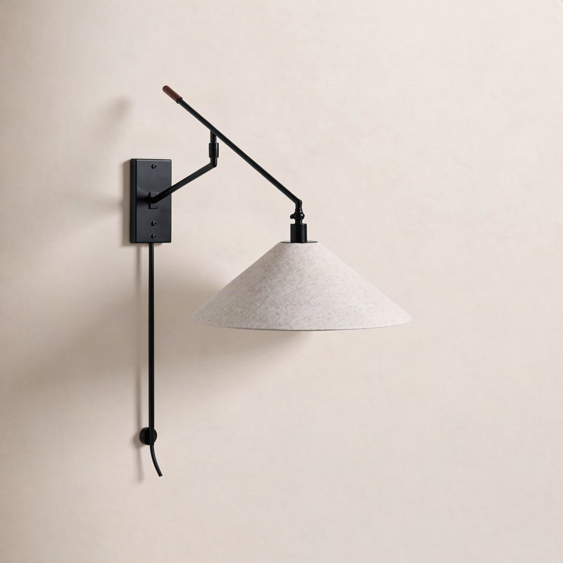 Kashonda Sconce-Jet Black