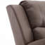 Fauteuil inclinable manuel moderne en similicuir