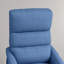 Fauteuil inclinable électrique avec télécommande, bleu-130372739
