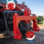Attache rapide 3 points pour les tracteurs de catégorie 1, capacité de levage de 3000 lb avec récepteur de 2 po et boulon réglable à 5 niveaux, fixation en acier au carbone-130171736