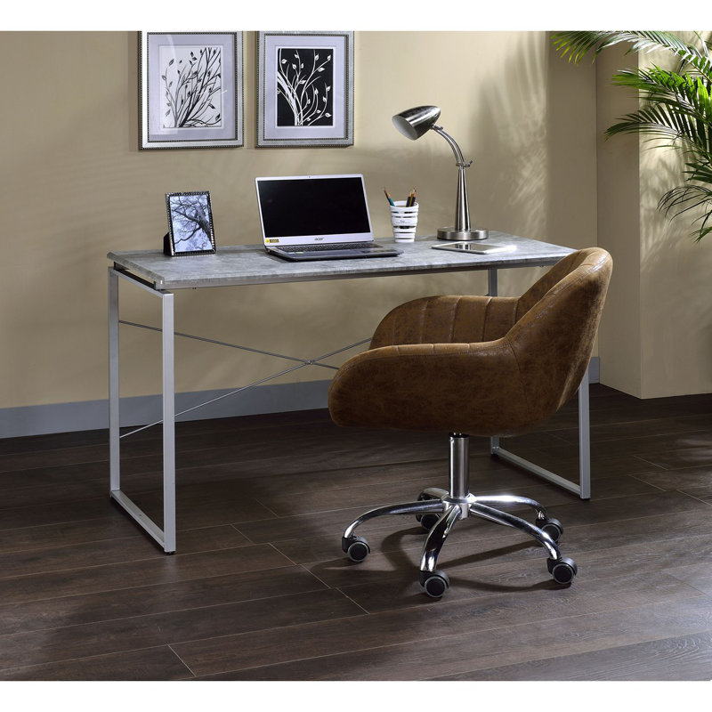 Table de bureau en métal 1pc