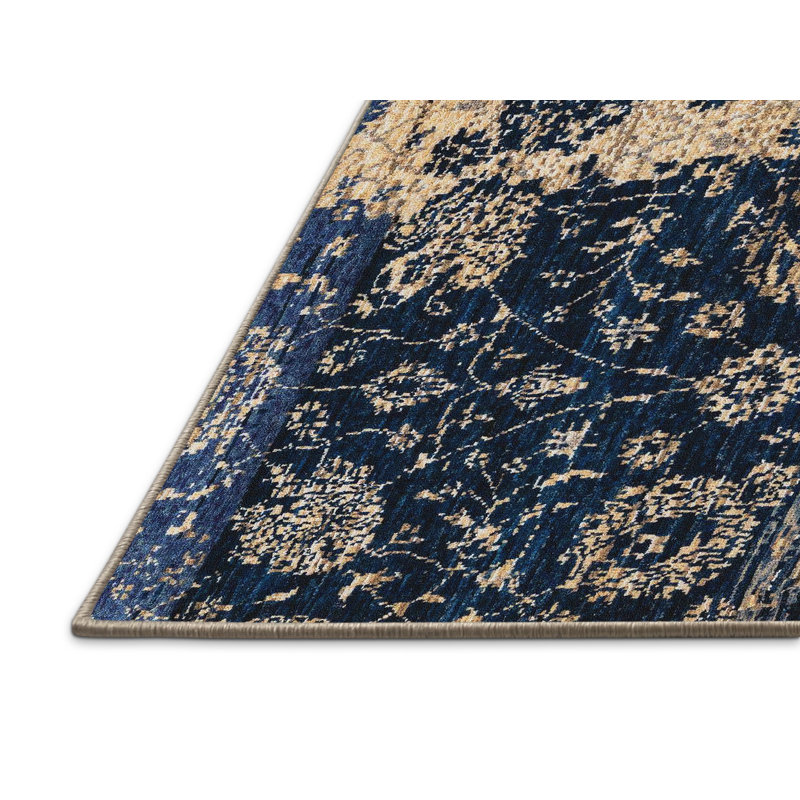 Abstract Indoor Rug, Rectangle 4' x 6'