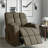 Recliners Contemporary Granada Sage Green Recliner with Solid Wood Frame | Sage | Polyester