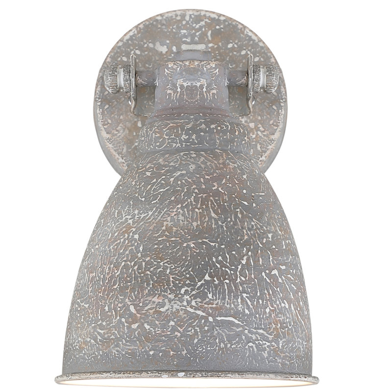 Éclairage pour meuble-lavabo en argile antique à 1 lumière Tibay