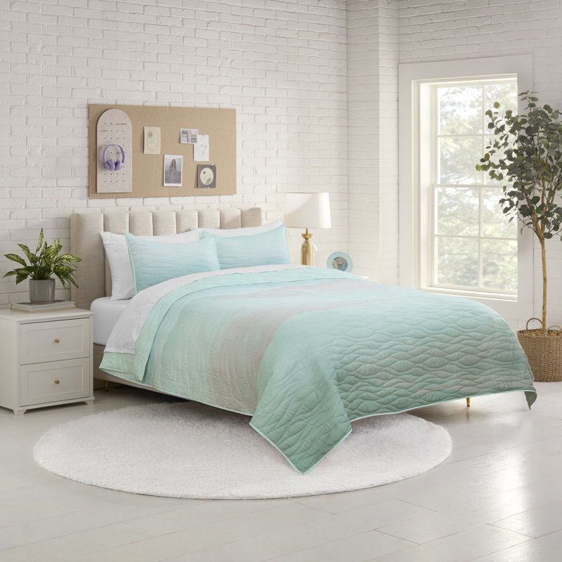 Lemon Tree Zia Multi Quilt Set, King Quilt + 2 King Shams