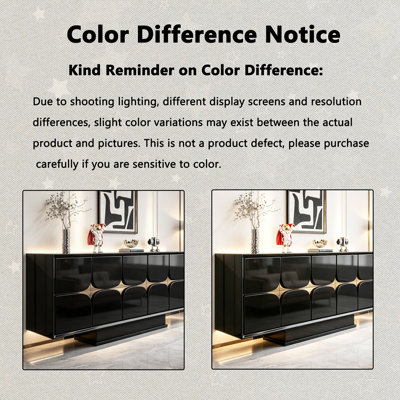 Modern Minimalist Black Console Cabinet