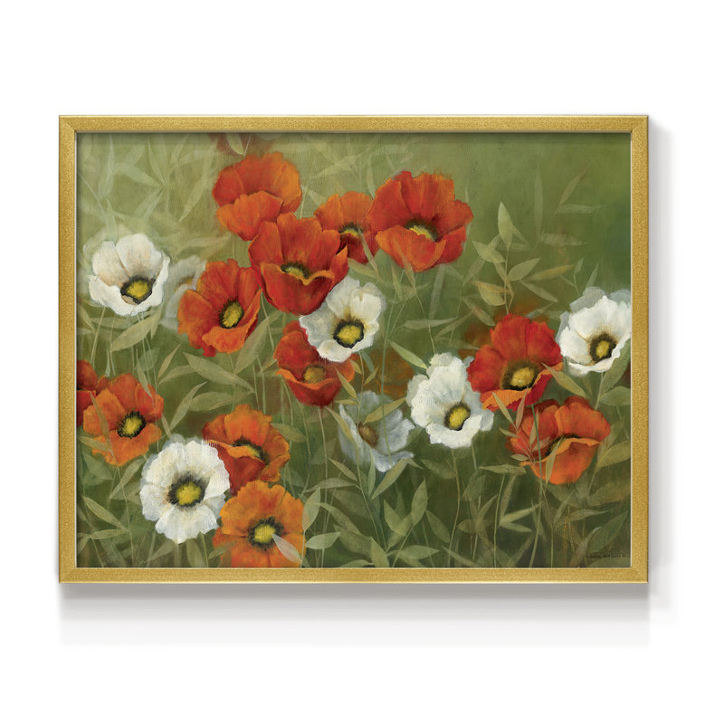 Poppy Symphony -Framed Print - Restickable