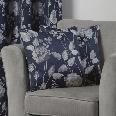 Leah Floral Square Cushion Cover