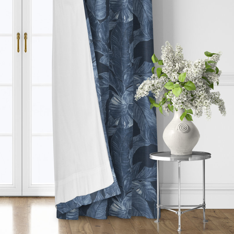 Ensemble de 2 rideaux en coton Palomino, L 20 po x L 180 po