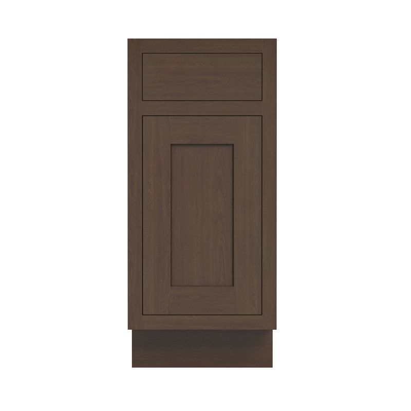 Armoire de base standard de cuisine prête à assembler l 15 po x H 34,5 po x P 25 po CASAINC, W15"x H34.5"