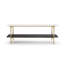 Lynk 72'' W Marble Console Table