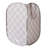 3 Sprouts Recycled Pop-up Hamper/checkerboard/beige