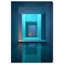 Cerulean Corridor I Graphic Art Canvas-1007702899-1007702901