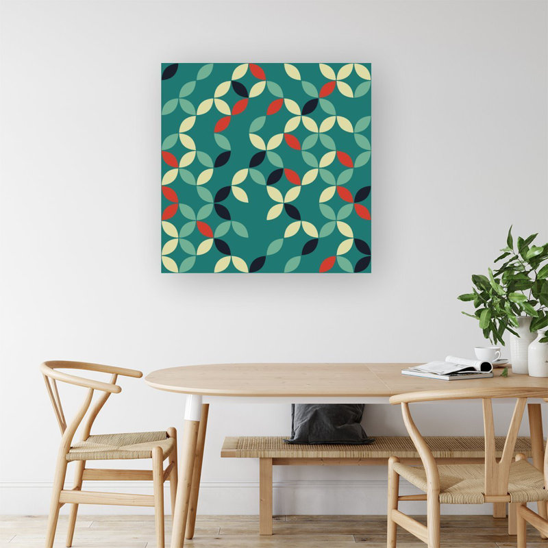 Geometric Pattern Design - Wrapped Canvas Print