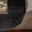 38"Three-Dimensional Embossed Pattern Design American Retro Style Coffee Table,Black Tabletop