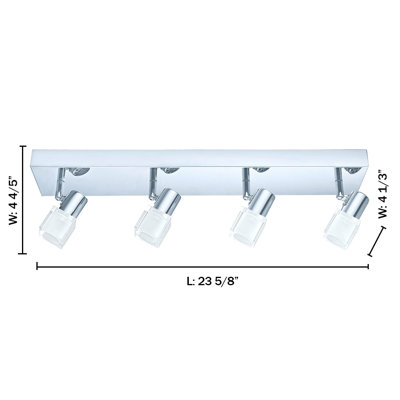 Atlanta Glass LED Spotlight