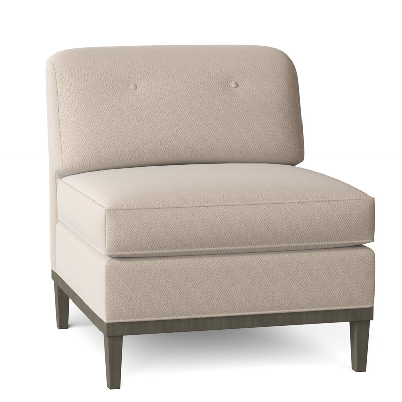 Avalon Slipper Chair, Alexis Beige, Café