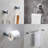 Cube 5 - Piece Bathroom Hardware Set-90977490