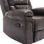 Fauteuil inclinable manuel avec bande lumineuse DEL-1181786332