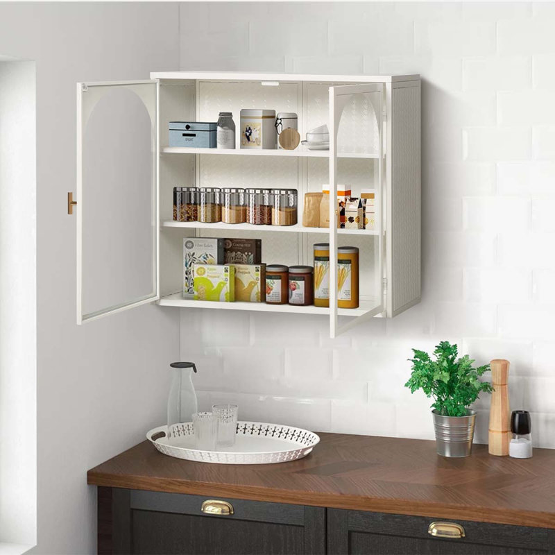 Armoire murale 27,56 po Jellisa, Blanc