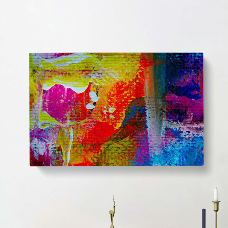 Abstract Art Painting Vol.31 by S.Johnson - Wrapped Canvas, 50cm H x 76cm W x 3cm D