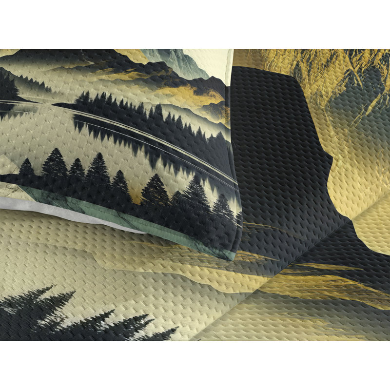 Polyester Coverlet, Queen Coverlet + 2 Standard Shams