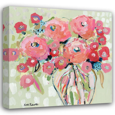 Red Barrel Studio® Roberts, Kait Gallery Wrapped Canvas Art Titled: Keep the Faith