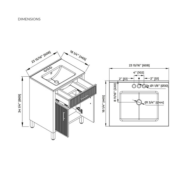 Dimensions du produit