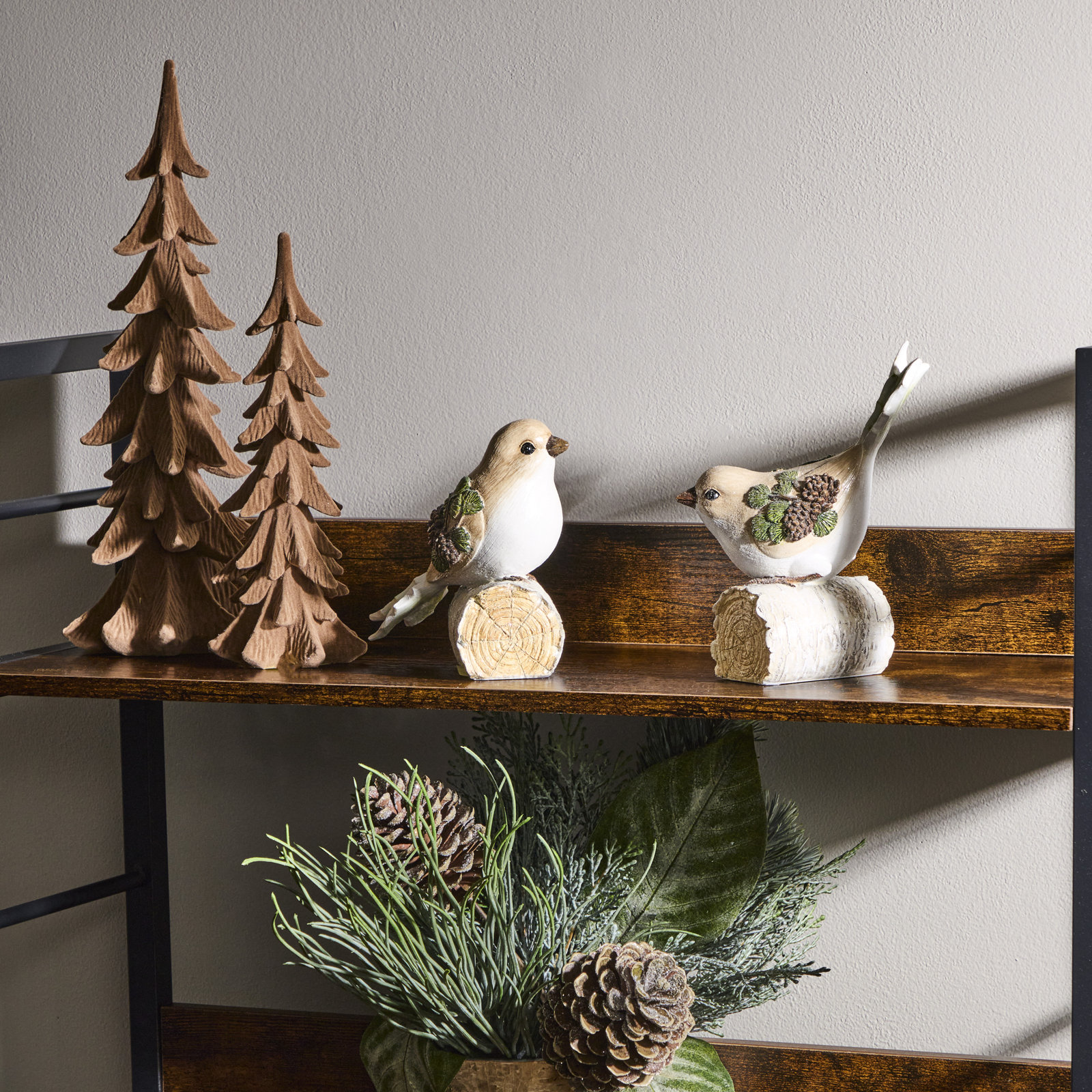 Liani 2-Piece Bird Figurine Set