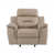 Beige Faux Leather