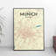 Munich City Map - No Frame Print-2009346387