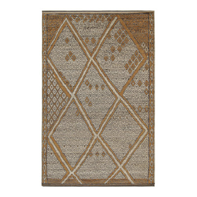Moroccan Hand Knotted Area Rug