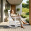 Chaise Adirondack berçante en PEHD pour l'extérieur-1400496666