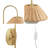 Rattan Weave Wall Sconce