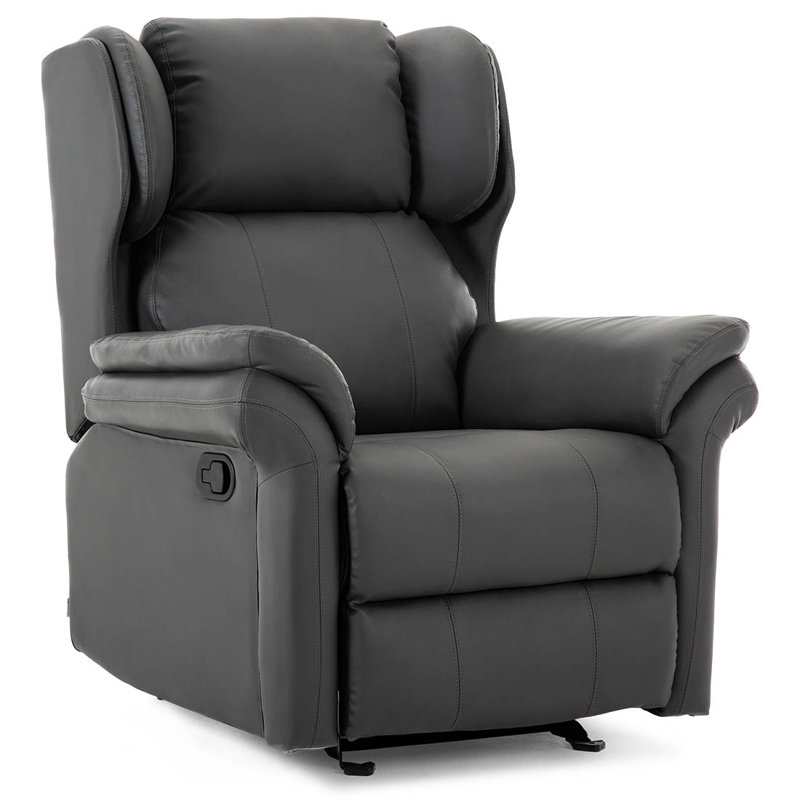 Shropshire Faux Leather Massage Chair, Slate