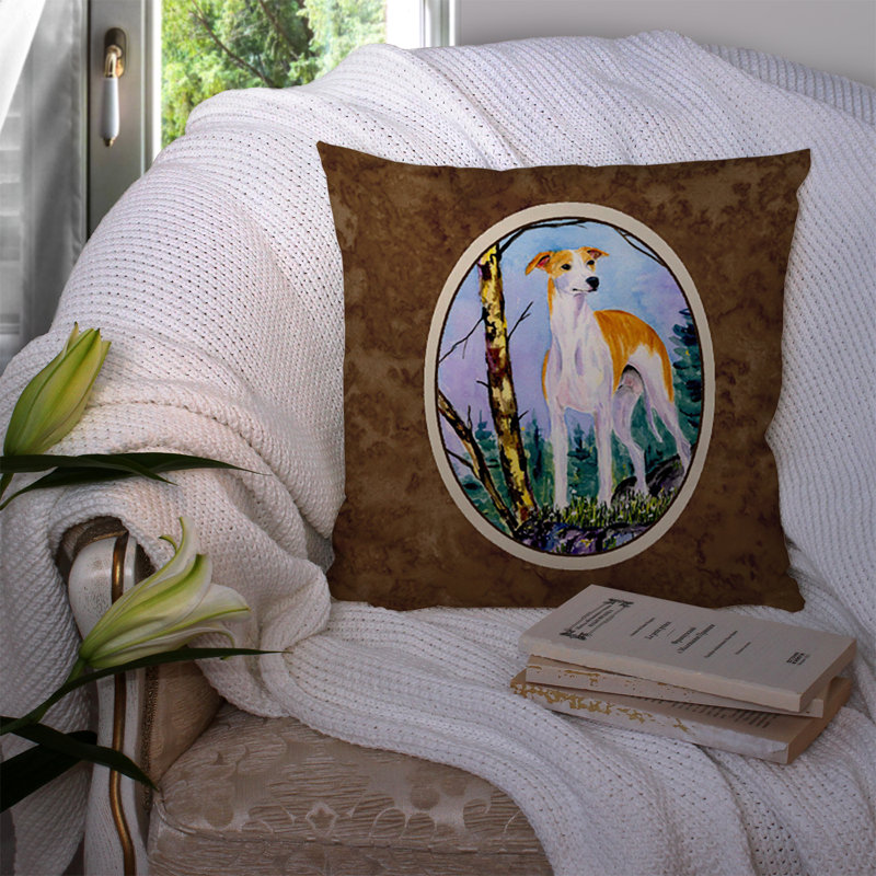 Coussin décoratif intérieur/extérieur whippet