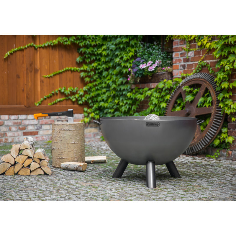 Round Steel Wood Burning Smokeless Fire Pit
