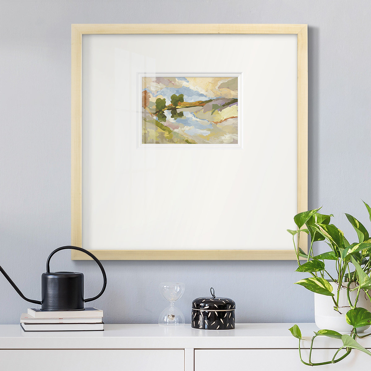 Uplands I, 21" H x 21" W x 1.25" D