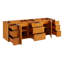72" Dita Double Bathroom Vanity Set with Rectangular Undermount Sinks-1059749030-1059749024-1059749027