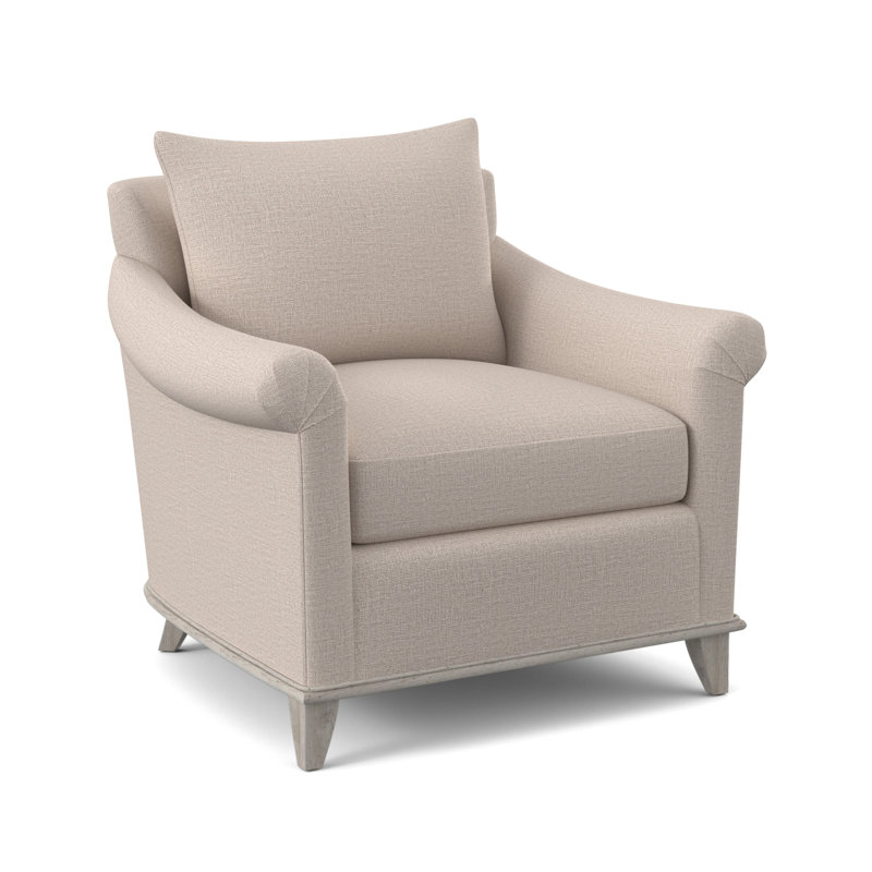 Fauteuil Drake, Lin Elise, Bisque
