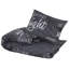 Grey Microfibre Duvet Cover Set-80973203