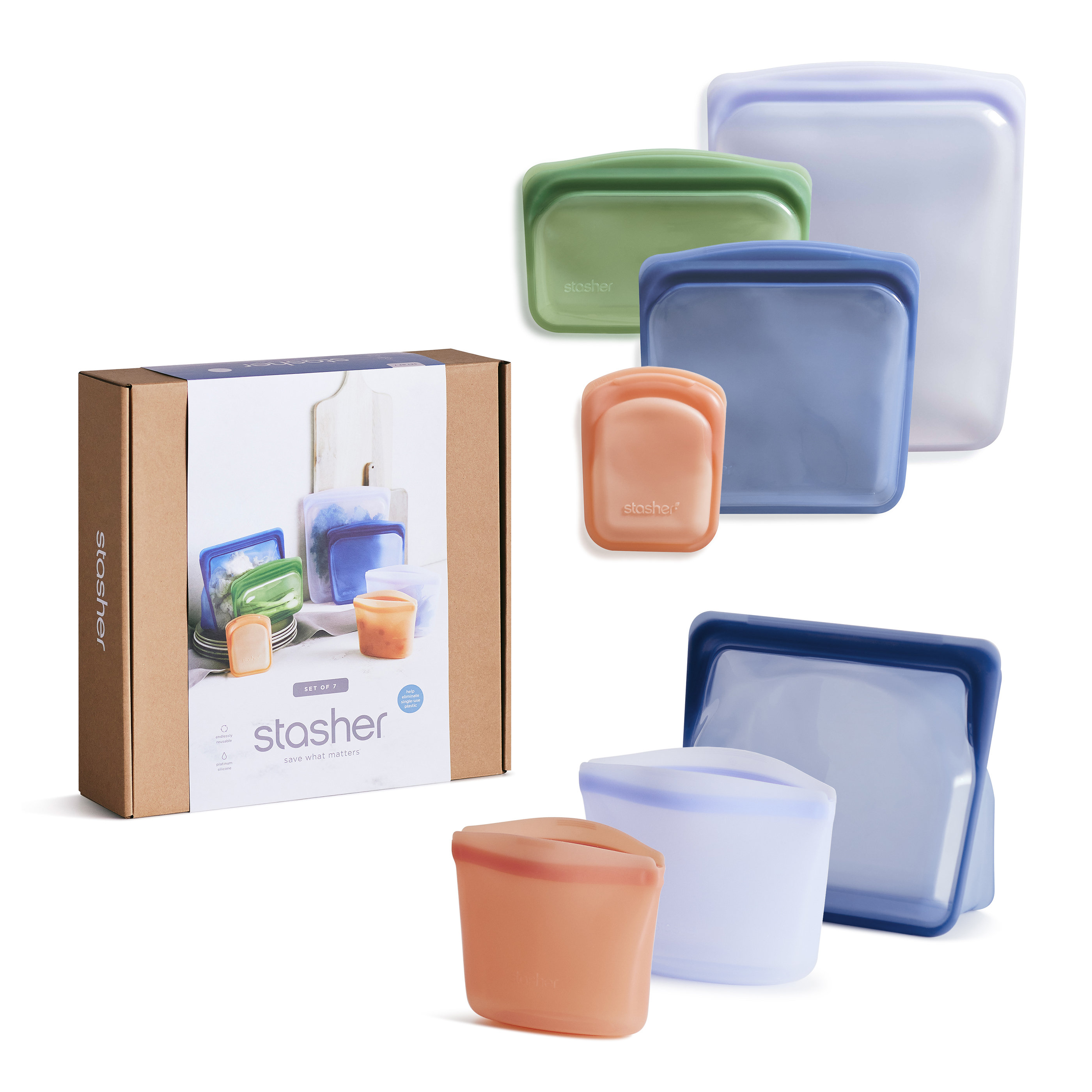 Stasher Bags - A Plastic-Free Food Storage Alternative - The