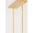 Reeve 8 - Light Vintage Gold Leaf Kitchen Island Pendant