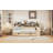 Bahiyah Wooden Multi-Functional Daybed With Storage Shelves, 2 Storage Drawers And Study Desk-1780373099-1764962301
