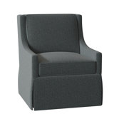 Kimball Swivel Slipcovered Armchair