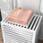 Lid Laundry Container With Removable Liner, 19.75X14.25X23.5 Inches, White, Space For Organized Clothing White Hamper And Compact Tidy
