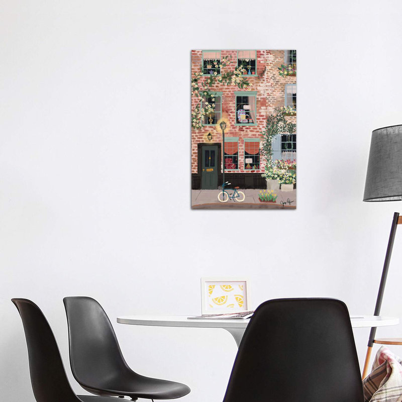 Around The Corner by Joy Laforme - Wrapped Canvas Print, 101.6 cm H x 66.04 cm W x 3.175 cm D